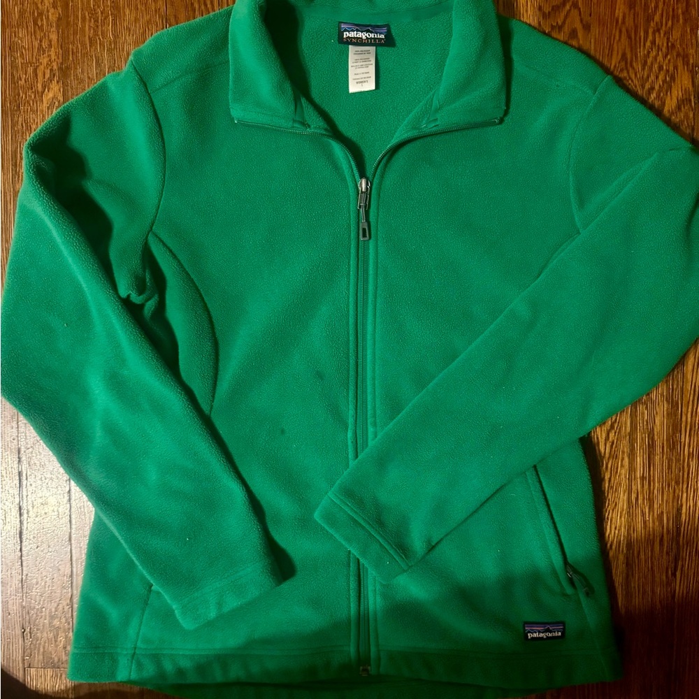 Patagonia Synchilla Green Jacket - Picture 9 of 10